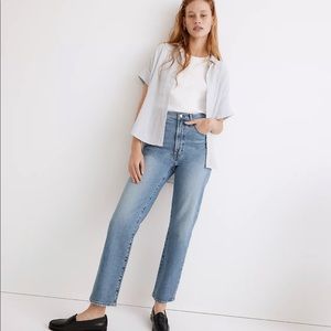 Madewell Perfect Vintage Straight Leg Jeans